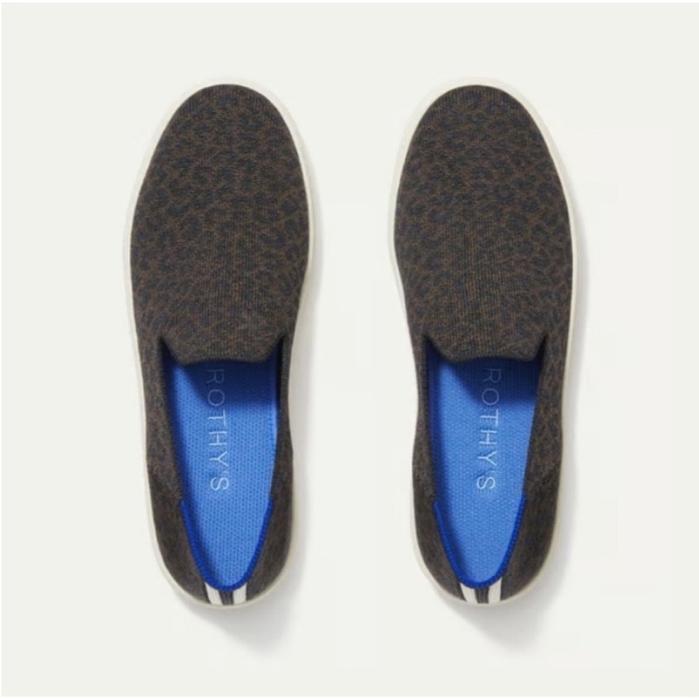 Rothy’s The Original Slip On Sneaker Espresso Spot 8.5